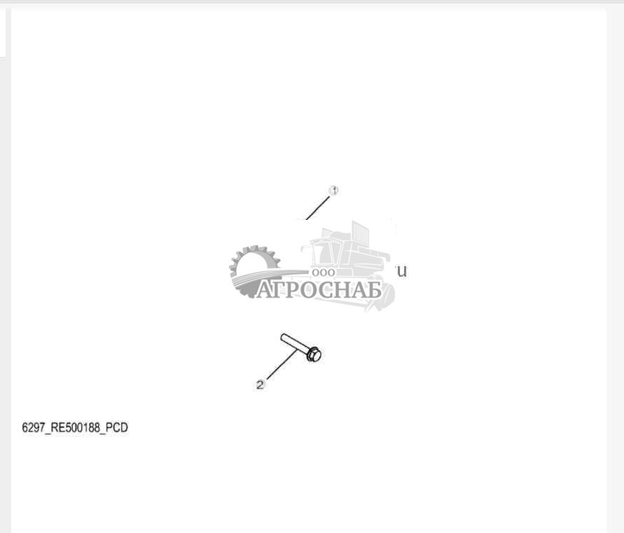 6297 Крепежные детали генератора переменного тока 